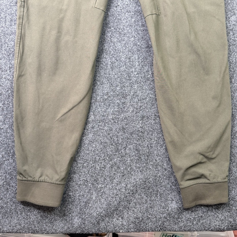 Lululemon Pants Mens XS Green ABC Jogger Warpstreme Stretch Dark Olive - Picture 2 of 10